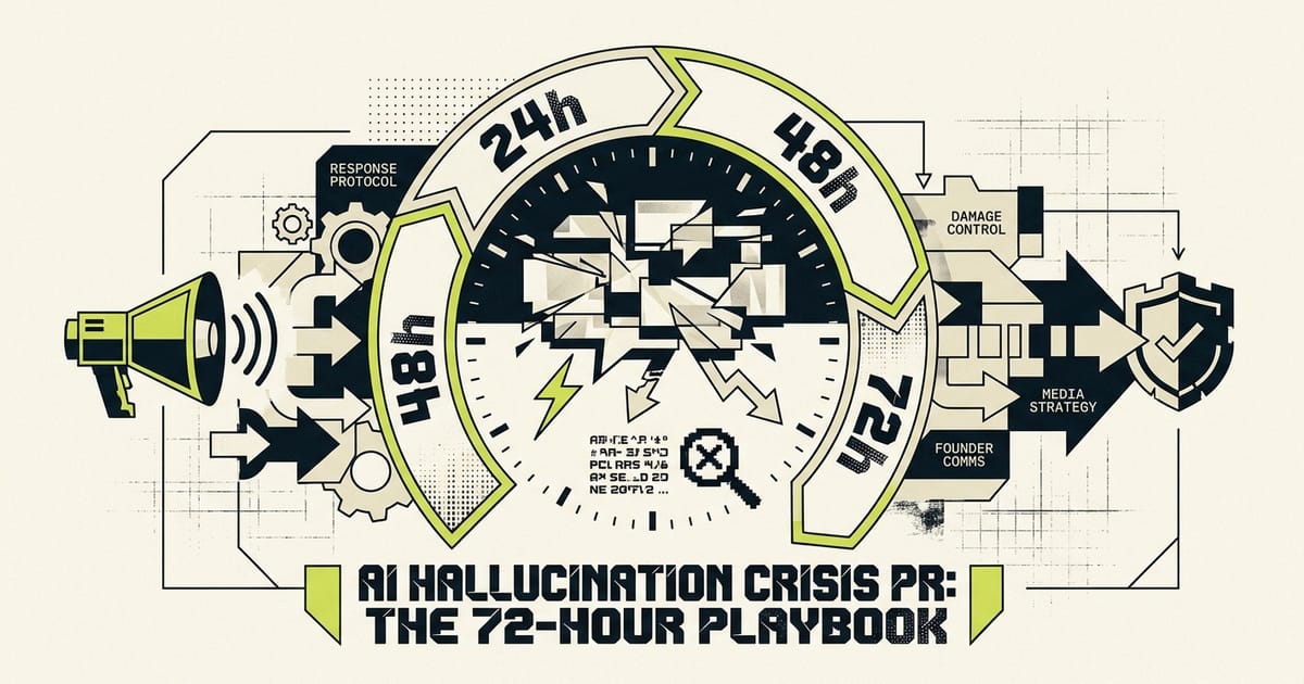 AI Hallucination Crisis PR: The 72-Hour Playbook