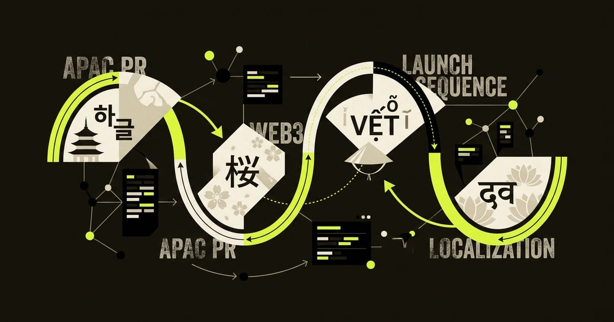 APAC Web3 PR Playbook: Korea, Japan, Vietnam, India