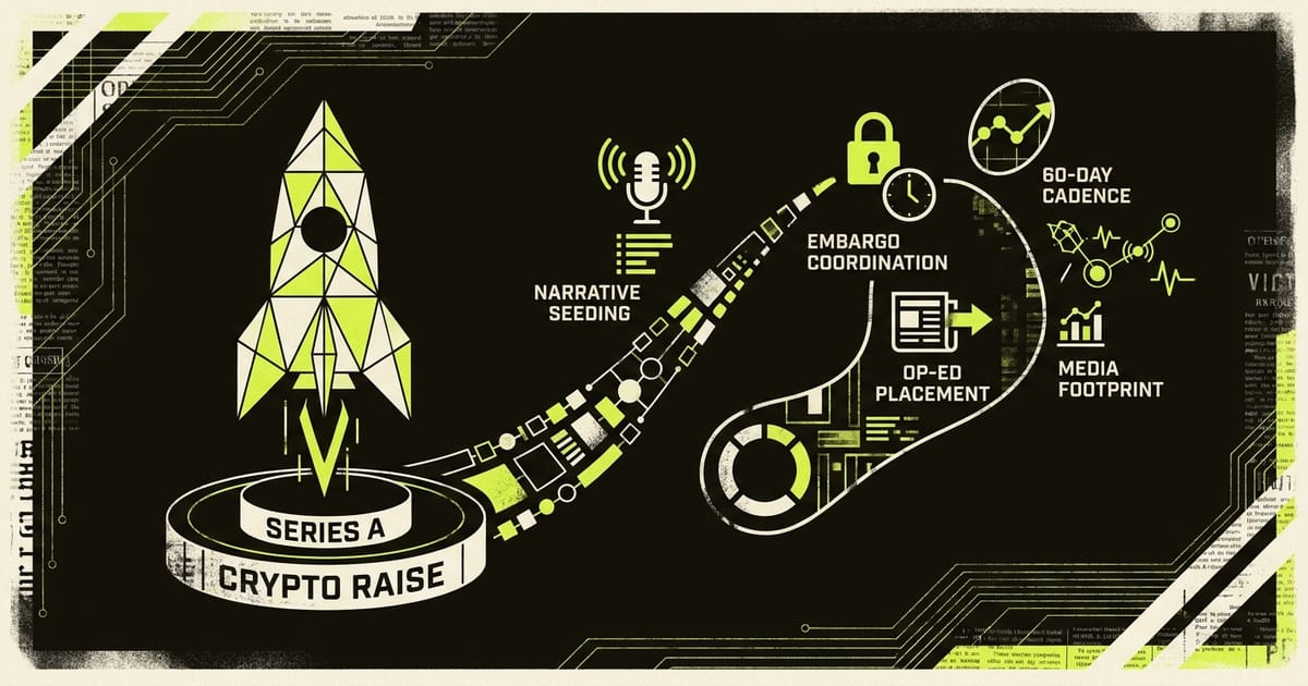 Turn Your Crypto Raise Into a 6-Month Media Footprint