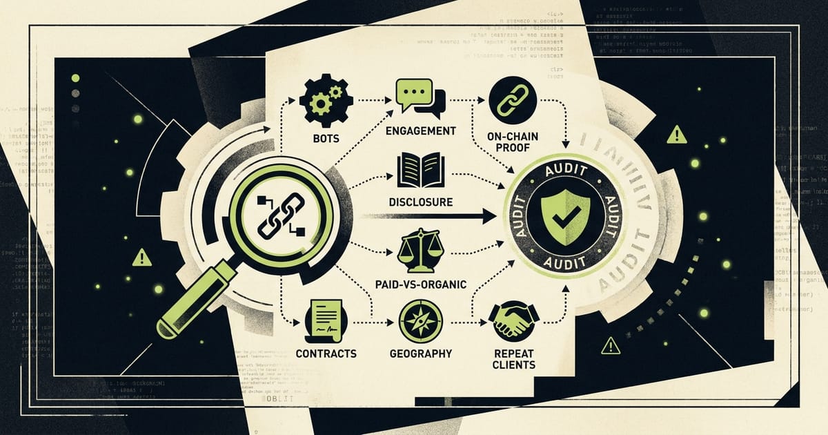 How to Vet a Crypto KOL: The 8-Point Fraud Audit