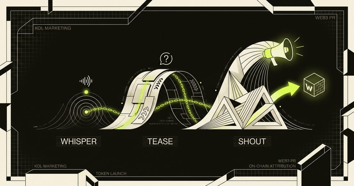 Crypto KOL Waves: The Whisper-Tease-Shout Sequence