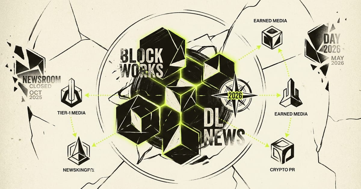 Crypto Media Map 2026: Where to Pitch After Blockworks