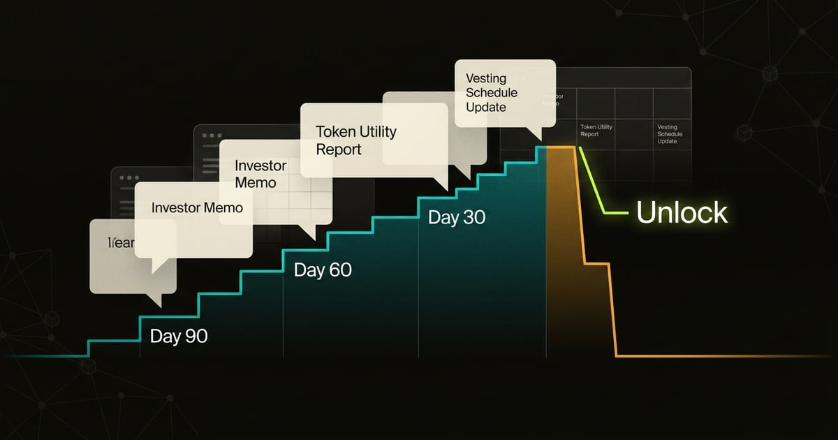 Crypto Token Unlock PR: How to Communicate Vesting Cliffs and Supply Events