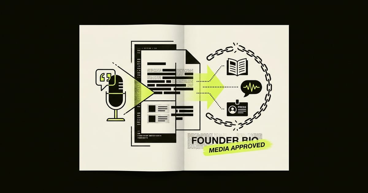 How to Write a Founder Bio That Journalists Actually Use
