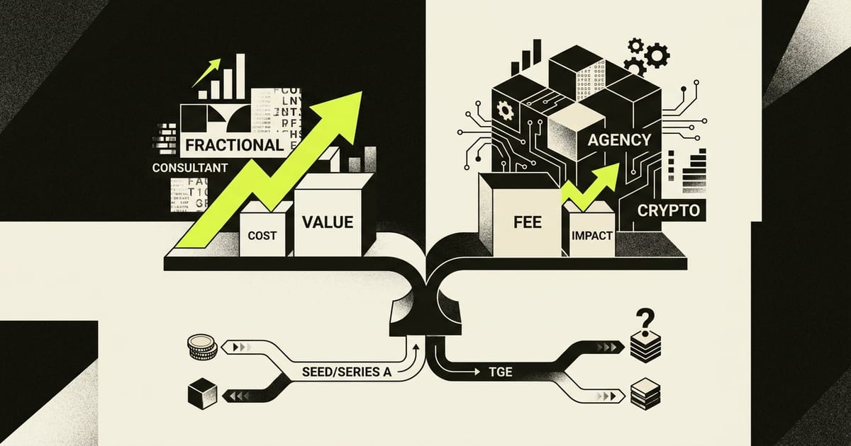 Fractional PR vs Crypto PR Agency: Cost-Benefit Analysis