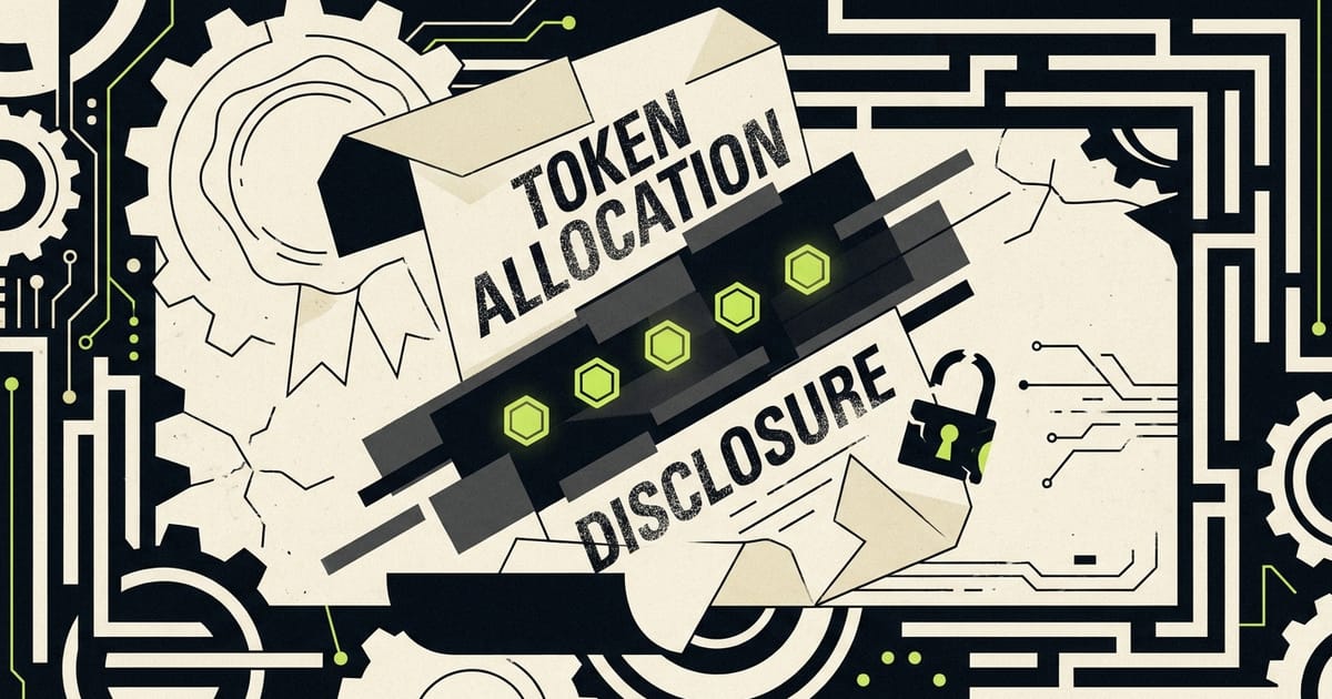 The KOL Round Problem: Token Allocations and Disclosure