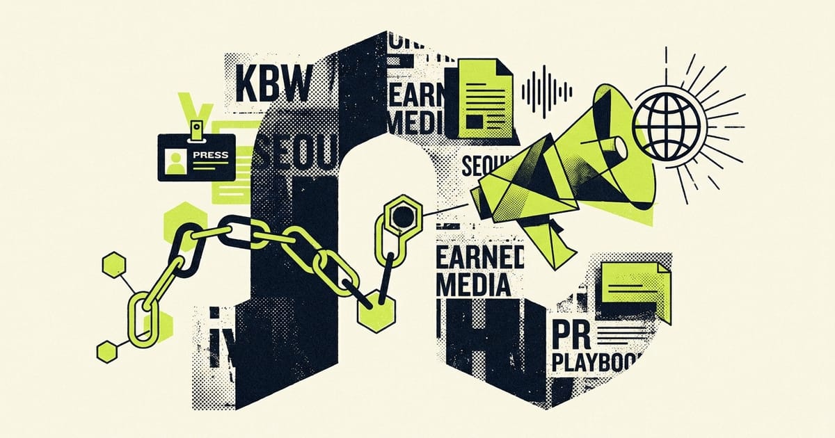 Korea Blockchain Week PR Playbook: Win Earned Media at KBW