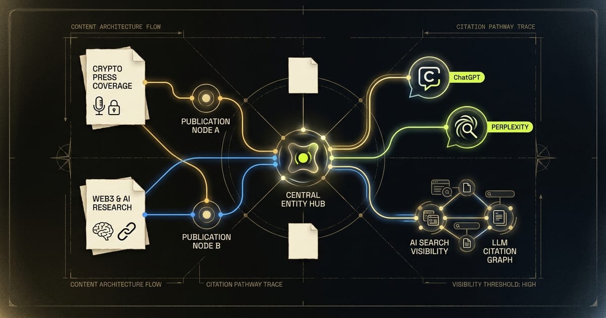 How to Build an LLM Citation Footprint as a Web3 or AI Founder