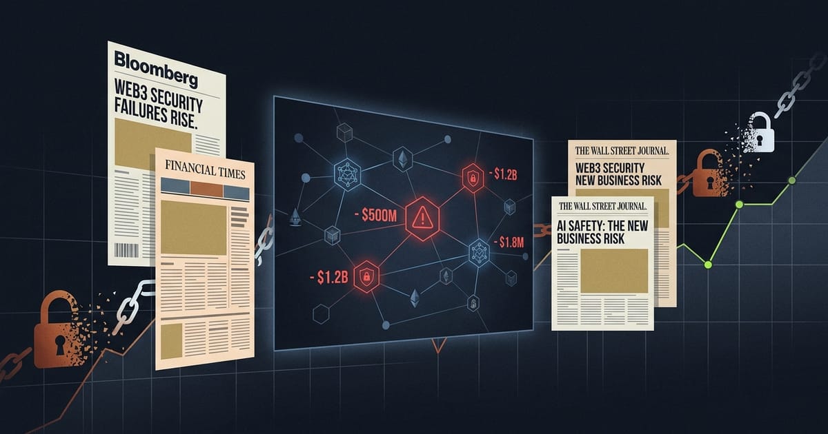 How to Pitch a Web3 Security or AI Safety Story to Mainstream Business Press in