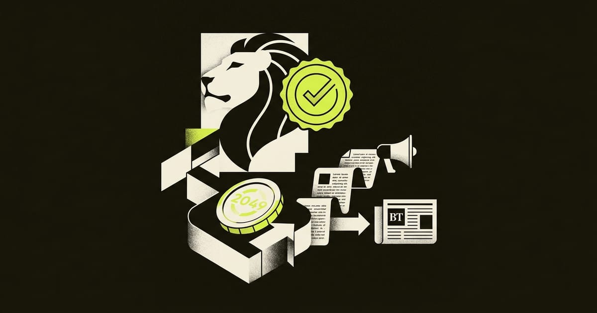 Singapore Web3 PR: MAS DTSP, BT, and the Token2049 Cycle
