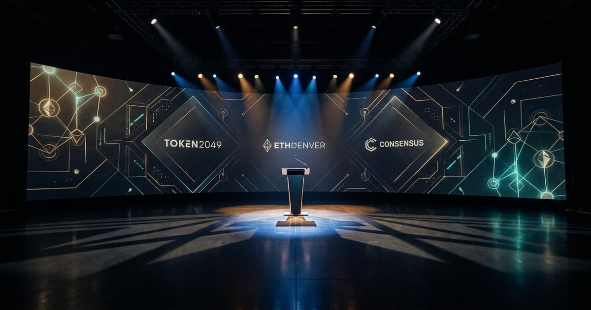 How to Get a Speaking Slot at TOKEN2049, ETHDenver, and Consensus: The PR