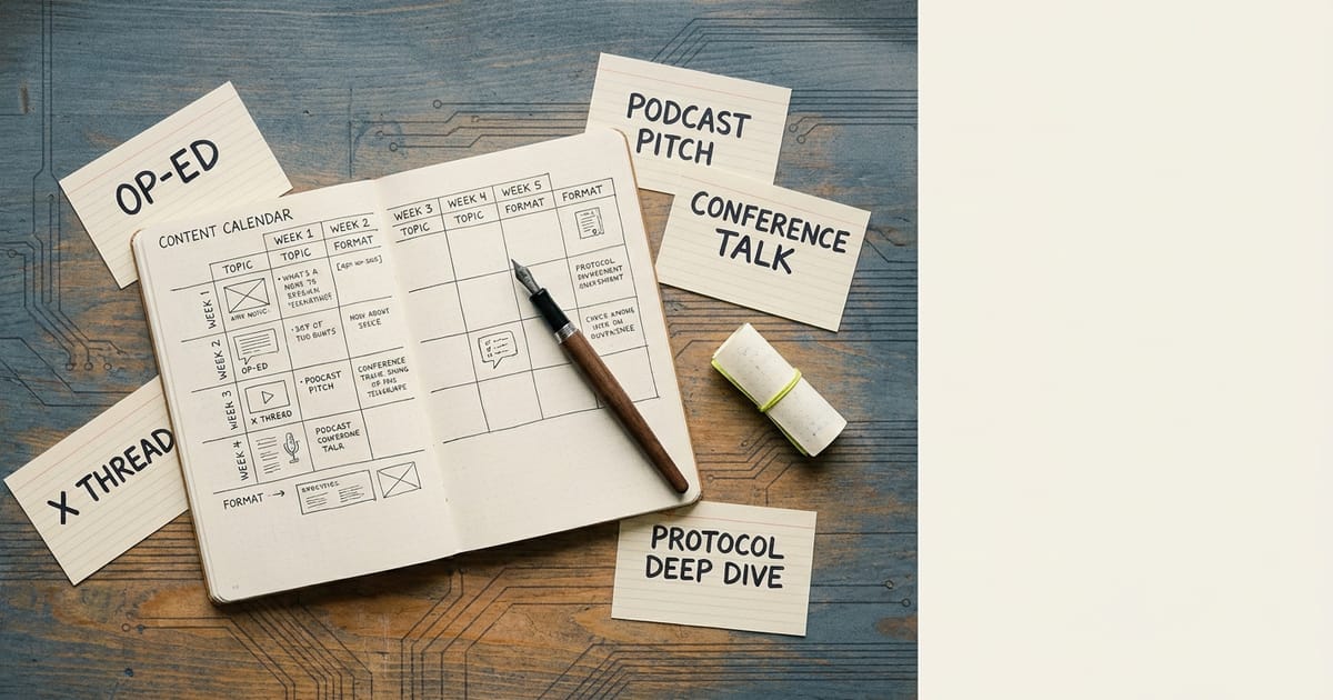 Web3 Founder Thought Leadership Without a Ghost-Writer: A DIY Framework for