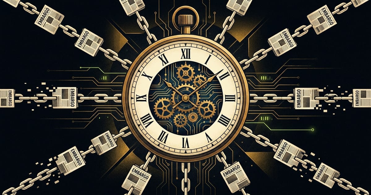 Web3 PR Embargo Strategy: The Operational Long-Tails Founders Never See Coming